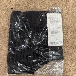 Black High-Rise Shorts